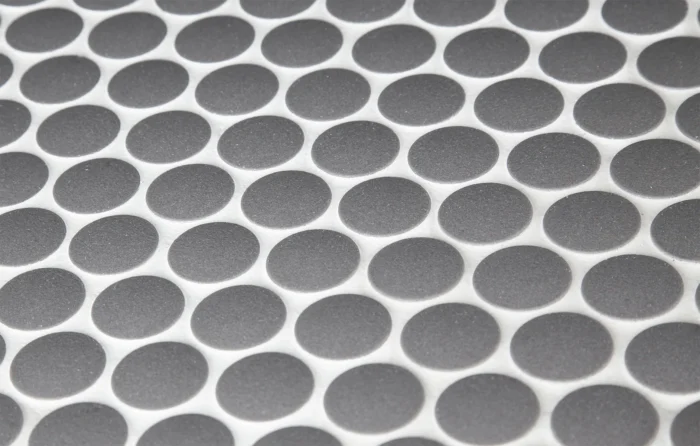 Противоскользящая мозаика Non-Slip Penny Round Dark Grey Antislip — изображение 2