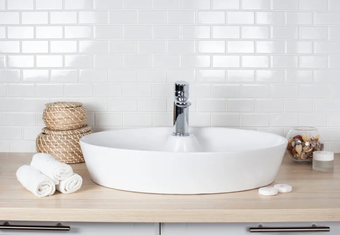 Керамическая мозаика Brick & Metro Brick White Glossy 45x95 — изображение 4