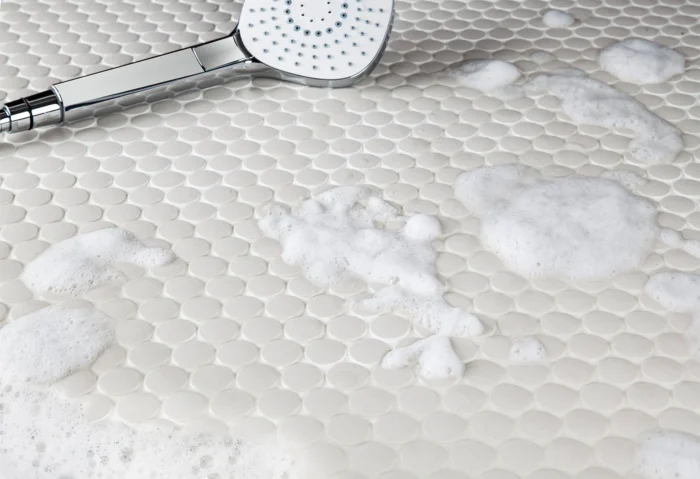 Противоскользящая мозаика Non-Slip Penny Round White Antislip — изображение 4