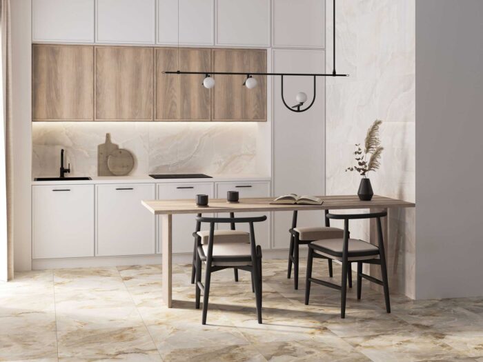 Керамогранит матовый Silk 60х60 NESTLE BEIGE — изображение 4