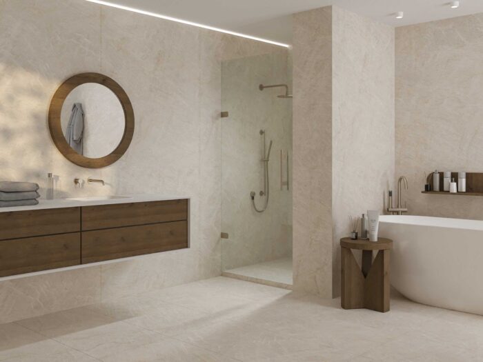 Керамогранит LunaRossa ARCTIC CREMA 60x120 SATIN — изображение 3