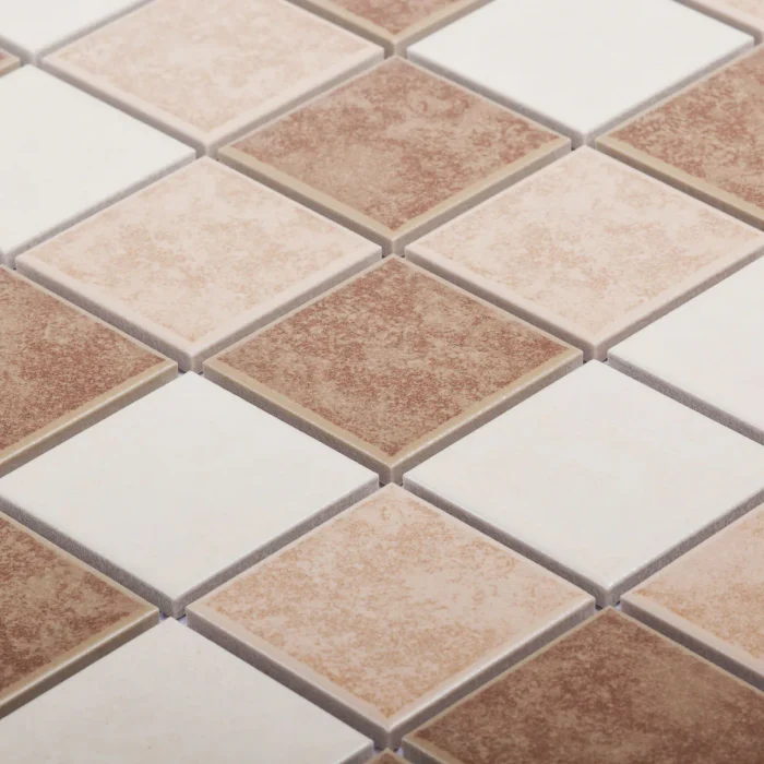 Керамическая мозаика 5х5 см Beige Matt 48х48 — изображение 3