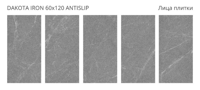 Керамогранит Antislip 60x120 DAKOTA IRON — изображение 2