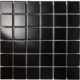 Керамическая мозаика 5х5 см Black Matt 48х48
