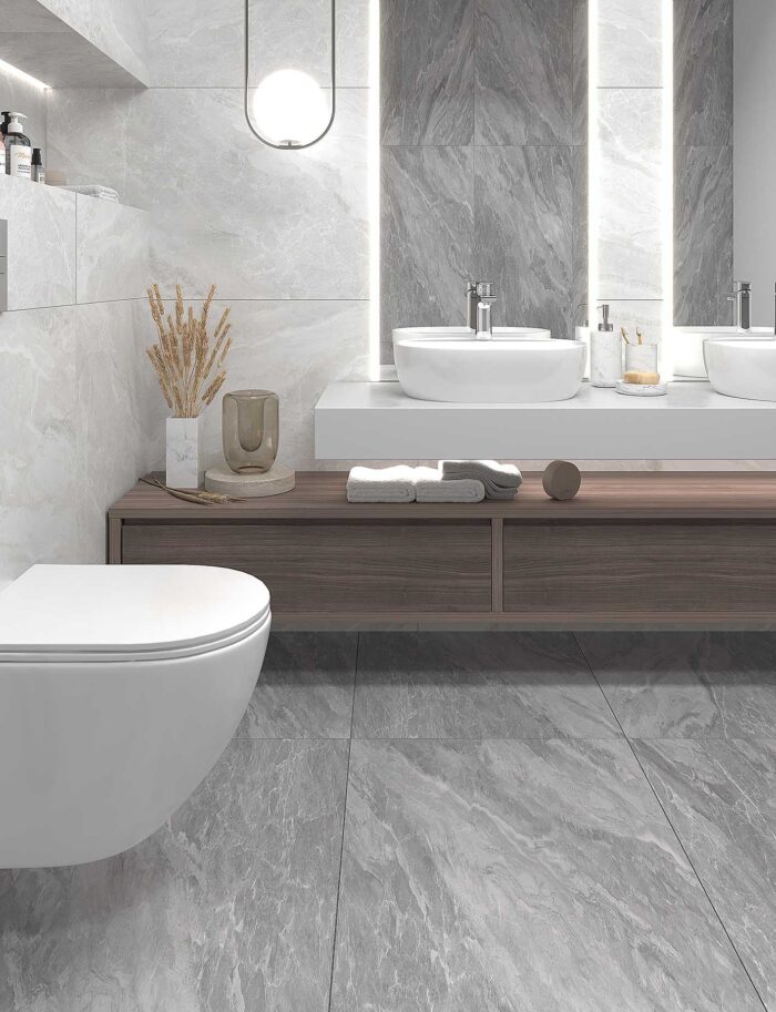 Керамогранит LunaRossa IMPERIAL GREY 60x120 CARVING SATIN — изображение 4