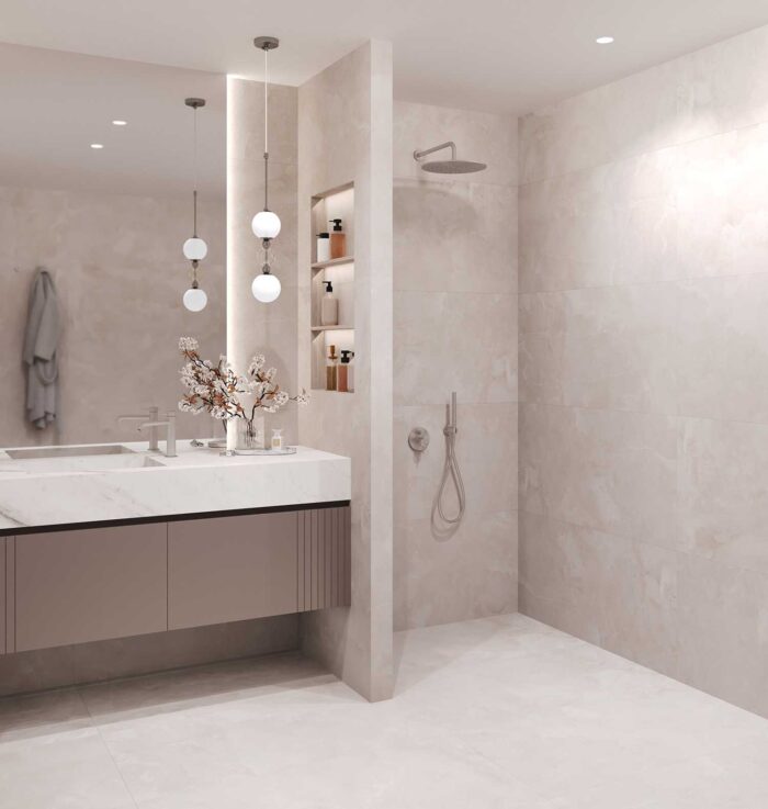 Керамогранит LunaRossa ONYX ELEGANT BEIGE 60x120 SATIN — изображение 4