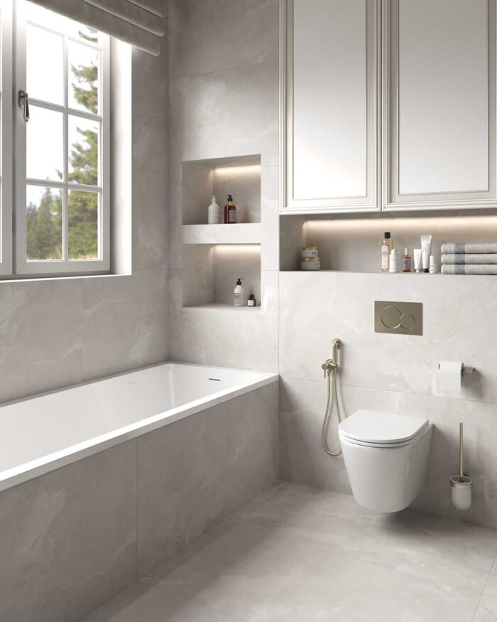 Керамогранит LunaRossa ONYX ELEGANT BIANCO 60x120 SATIN — изображение 3