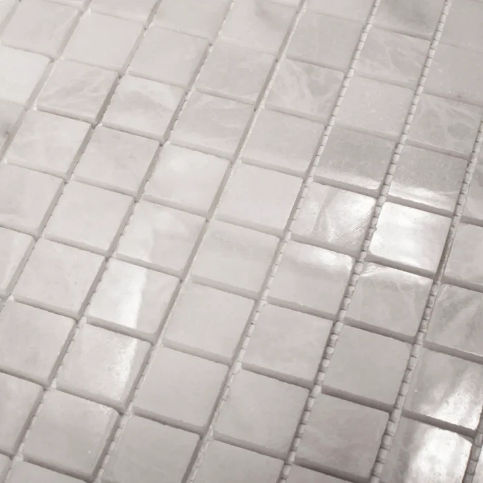 Мозаика, нат. мрамор Classic WHITE POLISHED 20х20 — изображение 3