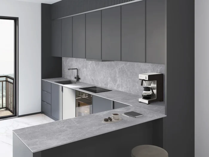 Керамический слэб   Matt AGATA GREY MATT   1600х3200х12мм — изображение 5