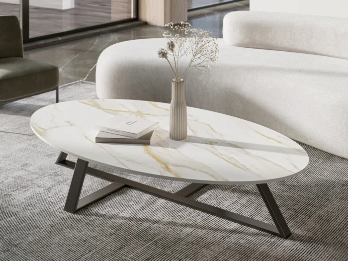 Керамический слэб   Matt CALACATA GOLD HONED 1600х3200х12мм — изображение 6