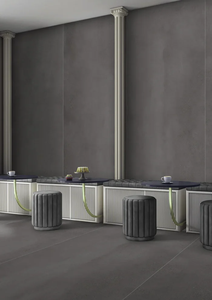 Керамический слэб Matt  NANTES GRIS GRAVEL 2800х1200х6мм — изображение 3
