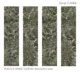 Керамический слэб FullBody PEACOCK VERDE TEXTURE 800х3200х12мм — изображение 2