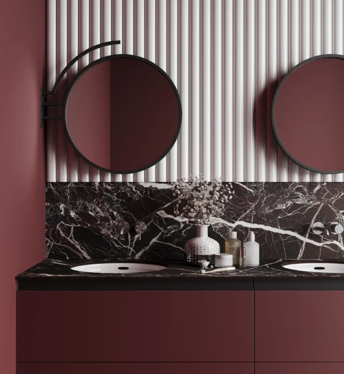 Керамический слэб   Matt ROSSO LEVANTO TEXTURE 1200х2700х12мм — изображение 2