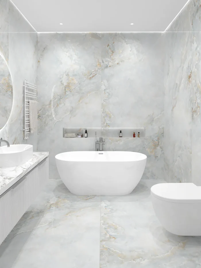 Керамический слэб Polished  SOLANO BLUE HOME ELEGANCE 2800х1200х6мм — изображение 3