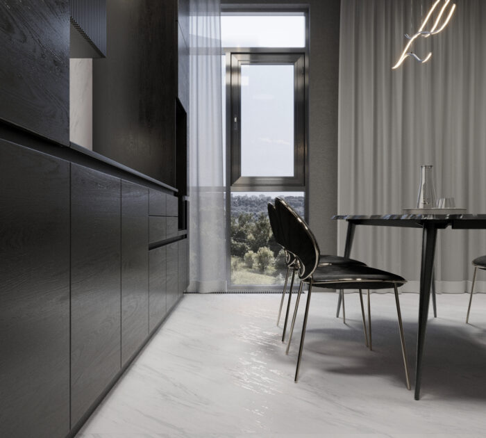 Керамогранит Arcadia Ceramica VENTO GREY 80x160 см — изображение 3
