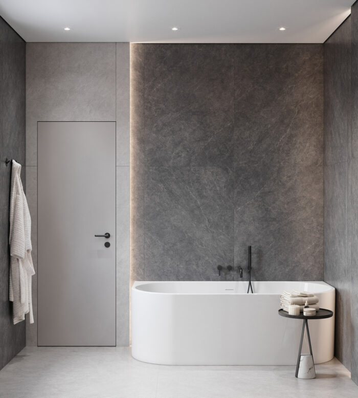 Керамогранит Arcadia Ceramica LISTELLO NERO 80x160 см — изображение 3