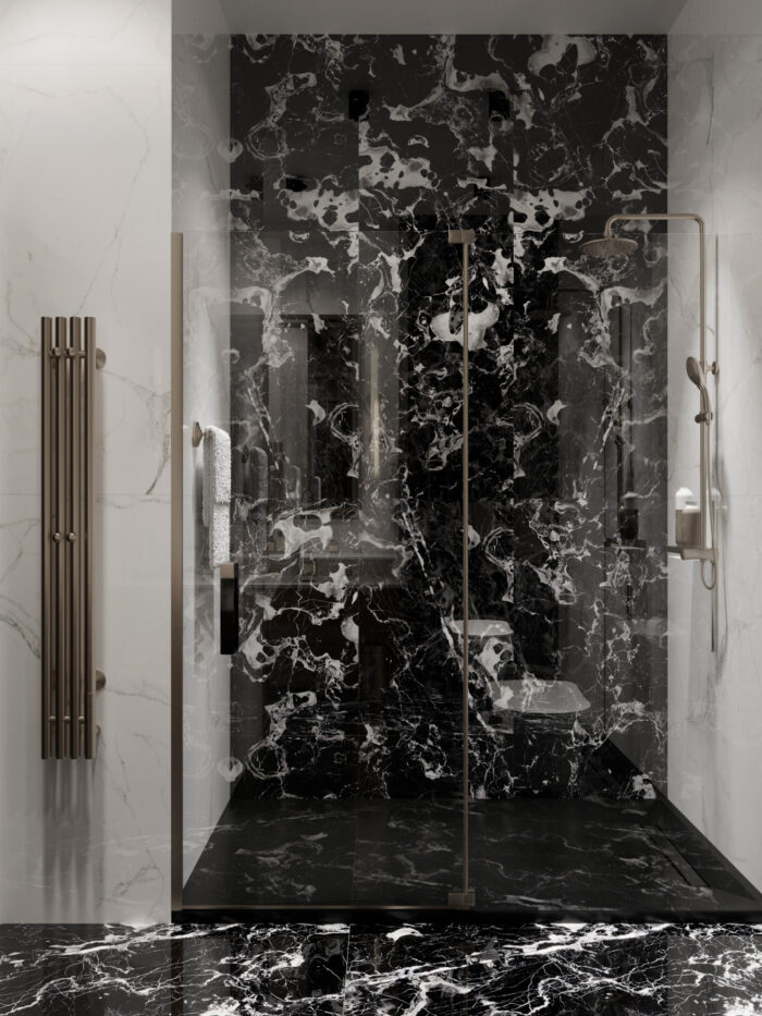 Керамогранит Arcadia Ceramica ELEGANT NERO 60x120 см — изображение 3