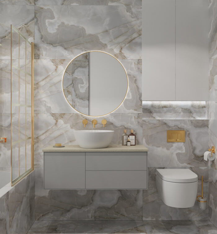 Керамогранит Arcadia Ceramica REX ONYX BLUE 60x120 см — изображение 2