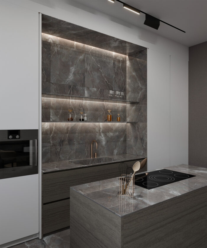 Керамогранит Arcadia Ceramica PULPIS NERO 60x60 см — изображение 2