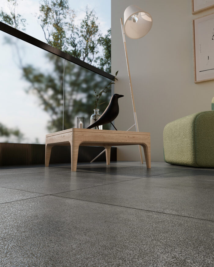 Керамогранит Arcadia Ceramica ELITE DARK GREY 60x60 см — изображение 3