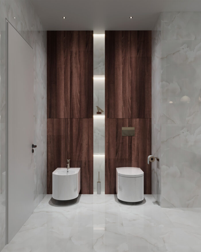 Керамогранит Arcadia Ceramica ONYX WHITE CLOUD 60x120 см — изображение 4