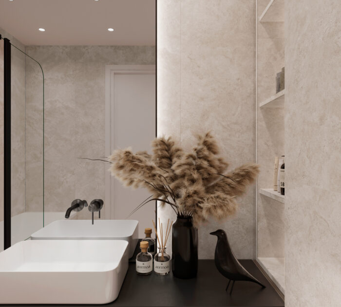 Керамогранит Arcadia Ceramica ARAWAK WHITE 60x120 см — изображение 4