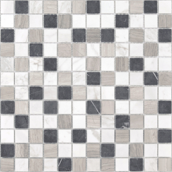 81ui9j22m1qt3tv2rcr8dml9jtop2t7g.jpg Мозаика Pietra Mix 4 MAT 23x23x4 — изображение 1