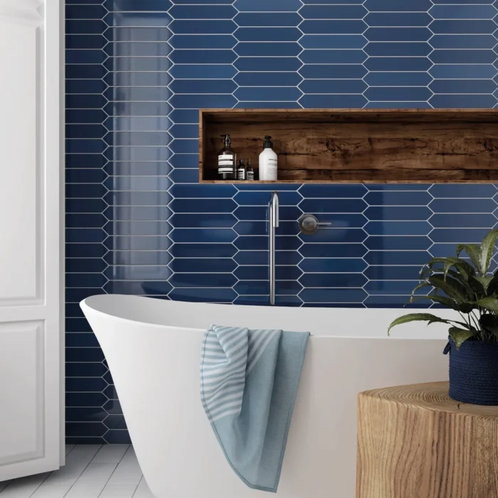 Керамическая плитка Equipe Arrow Adriatic Blue 5x25 см — изображение 2