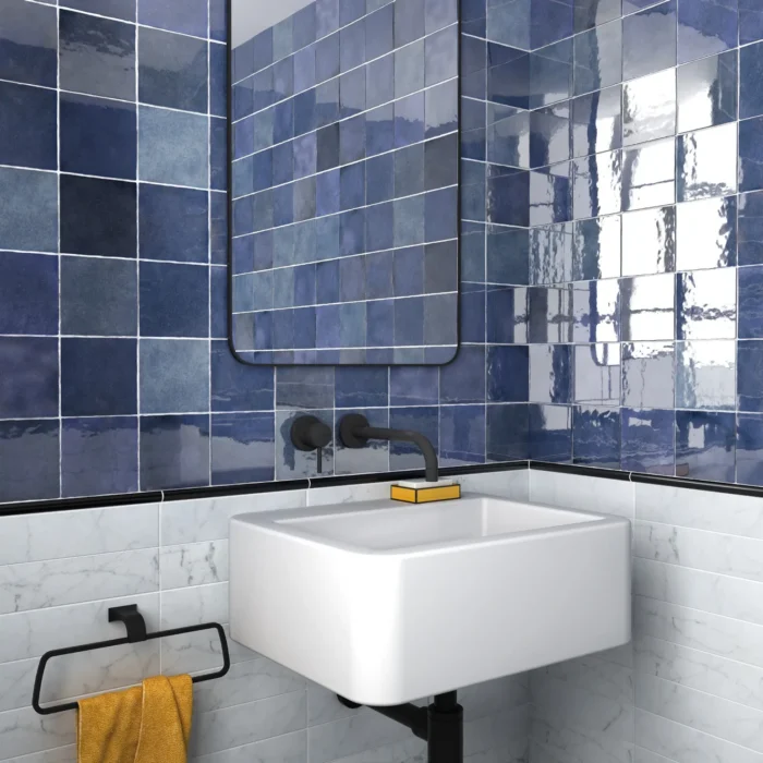 Керамическая плитка Equipe Artisan Colonial Blue 13.2x13.2 см — изображение 2