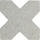 Керамогранит Equipe Elda Cross Grey 12x12 см