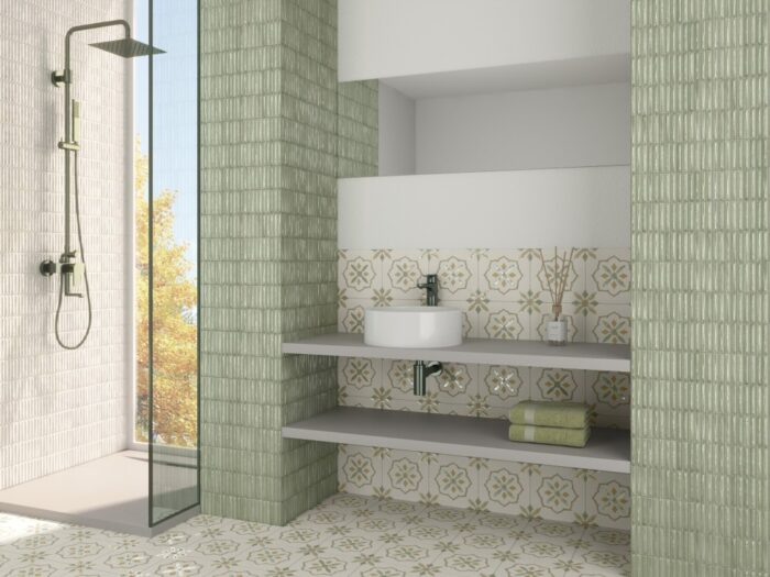 Гранит керамический Harmony LLEVANT TAUPE CROSS LT 22,3x22,3 — изображение 2