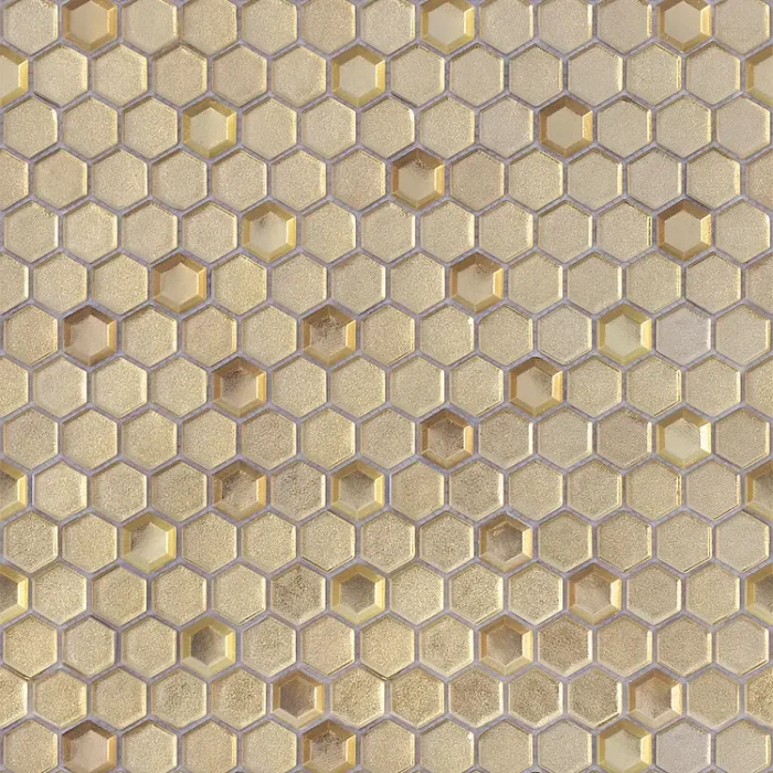 Мозаика Aureo grani hexagon 13x23x6 — изображение 3