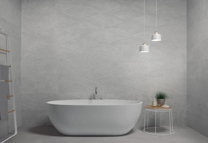 Керамическая плитка Nature Silver Decor 32x90 — изображение 2