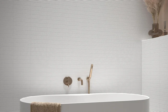 Керамическая плитка Equipe Costa Nova Onda White Matt 5x20 см — изображение 2
