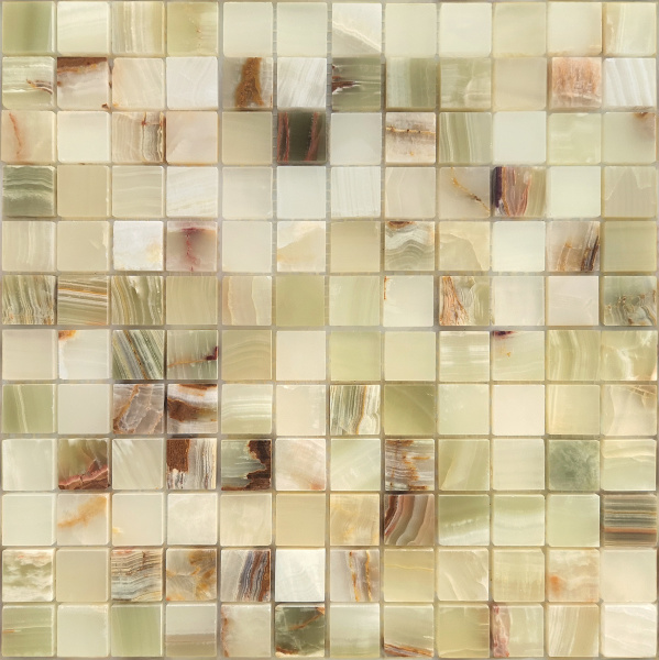p9ib4wdwi873gkr80c4dii22mzqriglh.jpg Мозаика Onice Jade Verde POL 23x23x7 — изображение 1