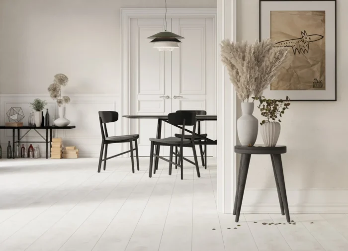 Керамогранит Kerranova Дубрава K-2301 White 20x120 см — изображение 2