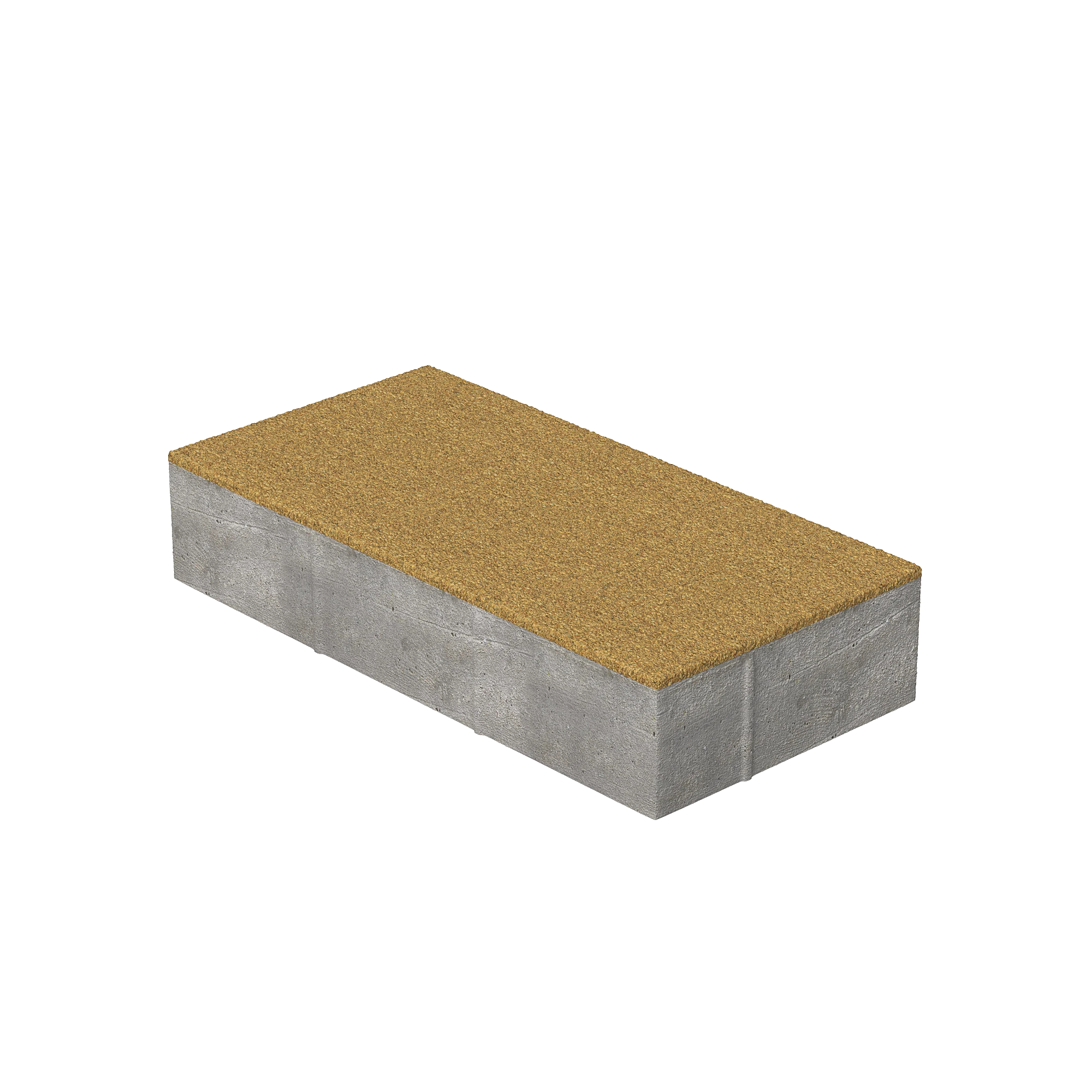 d093d0bed0bbd0b42026.webp Тротуарная плитка Готика Брусчатка Premium Gold Голд 26 200x100x60 мм — изображение 1