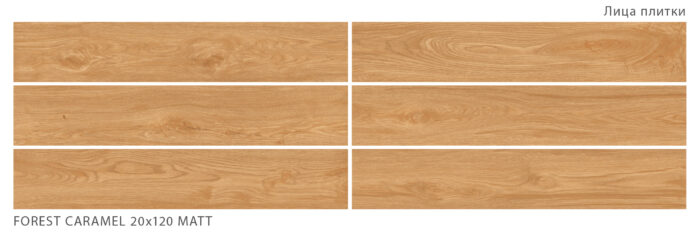 Керамогранит Forest FOREST CARAMEL 20x120 MATT — изображение 2