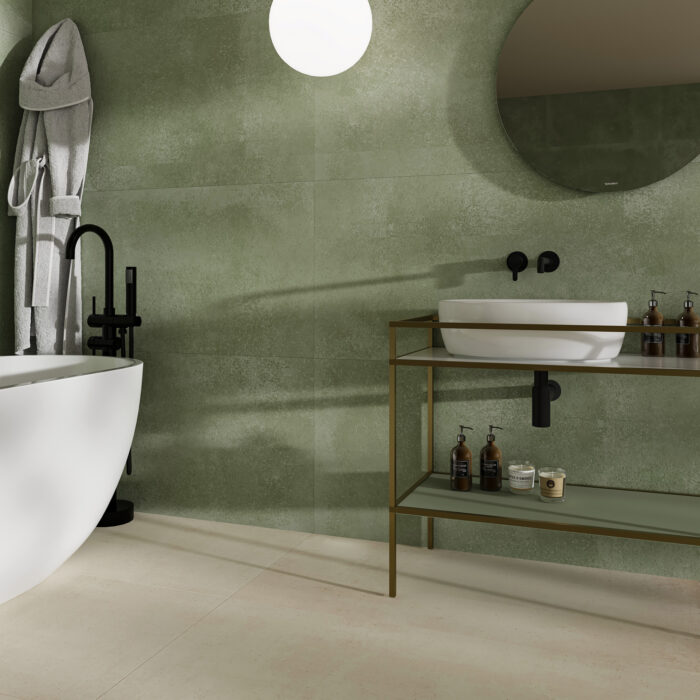 Керамогранит Staro Loft PARKOS LIGHT GREEN 60x120 см 5 мм MATT — изображение 3