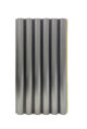 Панель Bonaparte Pipe silver metal 2800x123x15 мм — изображение 2
