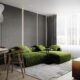 Панель Bonaparte Plane textile grey carbon matt 1080x2800x8 мм — изображение 3