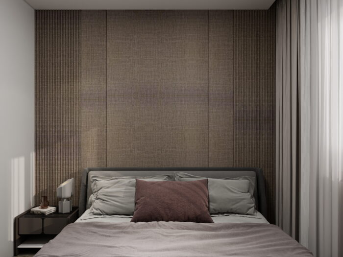 Панель Bonaparte Plane textile grey carbon matt 1080x2800x8 мм — изображение 6