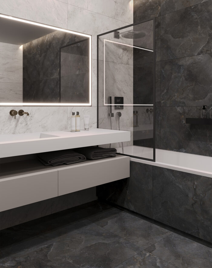 Керамогранит Staro Bogema TRENTINO GREY 60x120 см SATIN — изображение 4