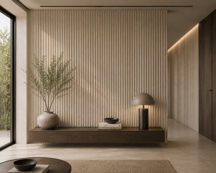 Панель Bonaparte Wave Travertine 2800x100x15 мм — изображение 2